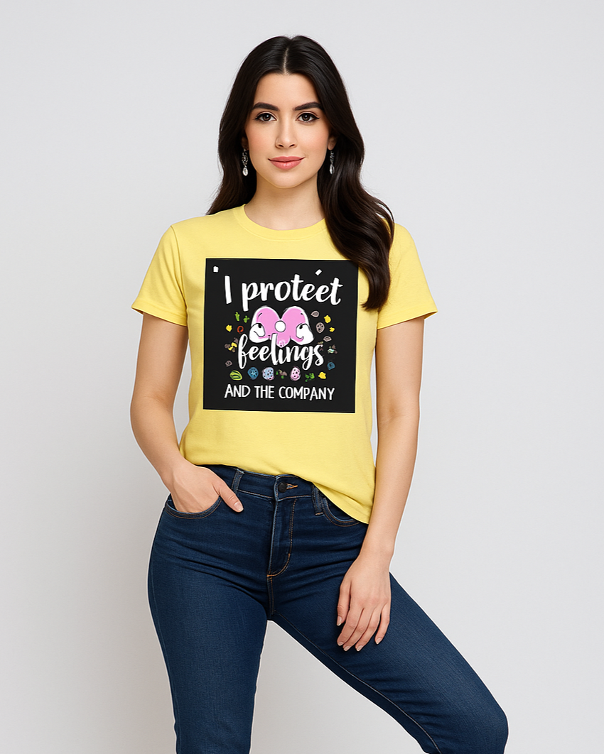 I Protect Feelings and the Company - HR/Corporate T-shirt, Mocktops t-shirt