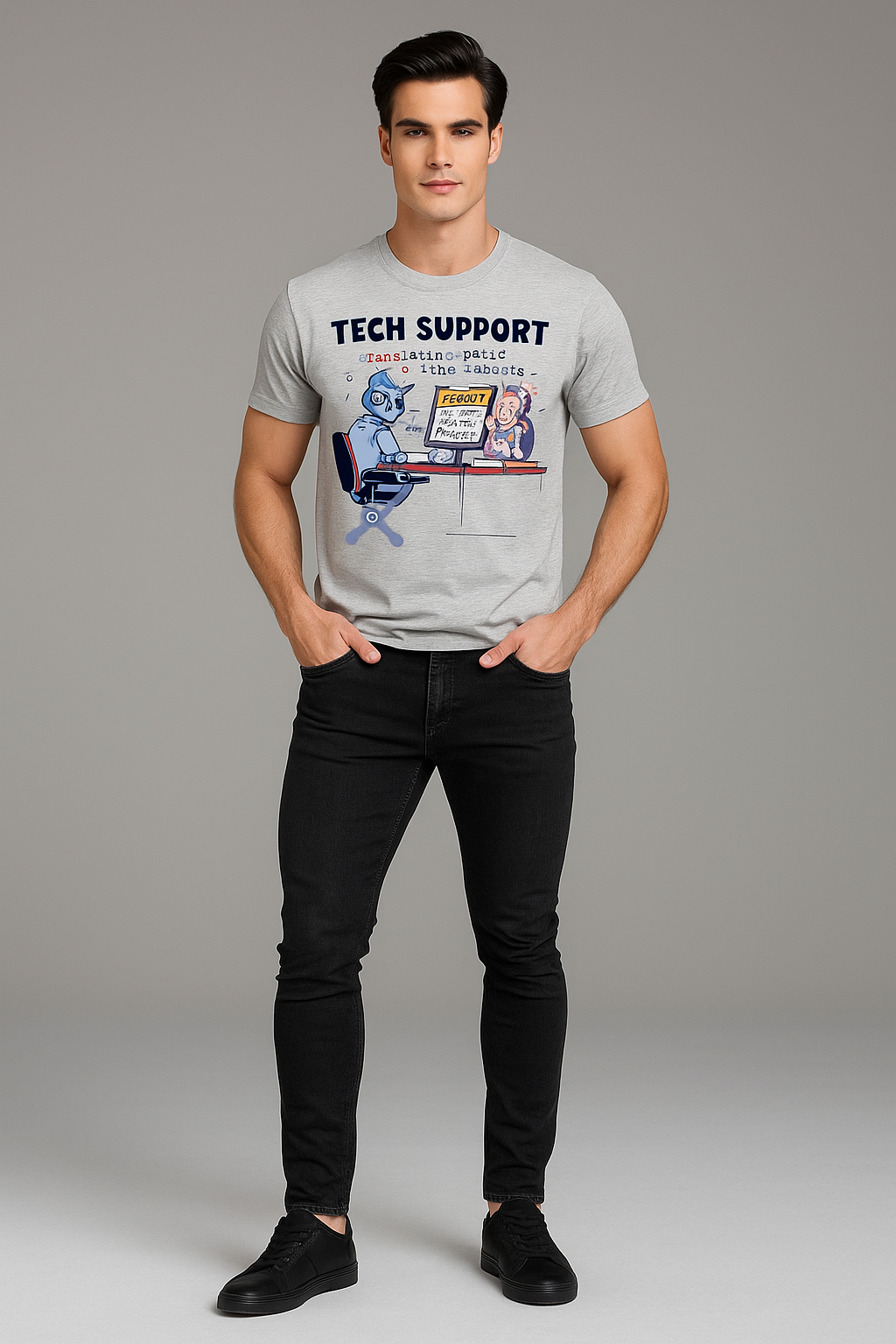 Tech Support: Translating Panic Into Reboots - Programmer/IT T-shirt, Mocktops t-shirt