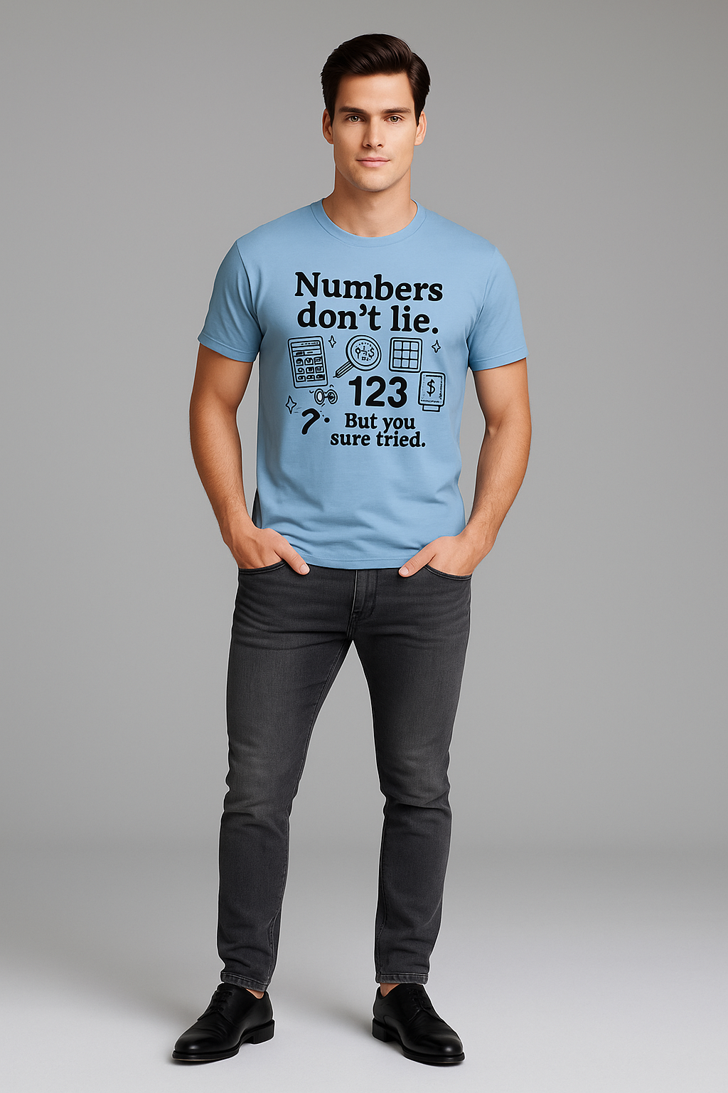 Numbers Don't Lie. But You Sure Tried - Accountant T-shirt, Mocktops t-shirt