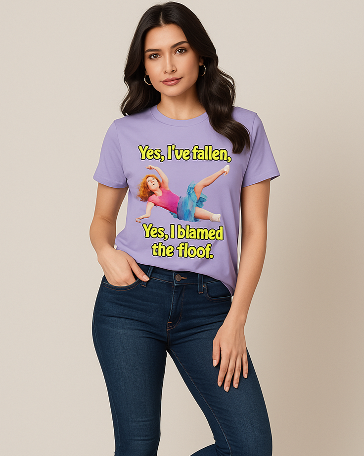 I've Fallen, I Blamed The Floor T-shirt, Funny Dancer T-shirt, Mocktops T-shirt