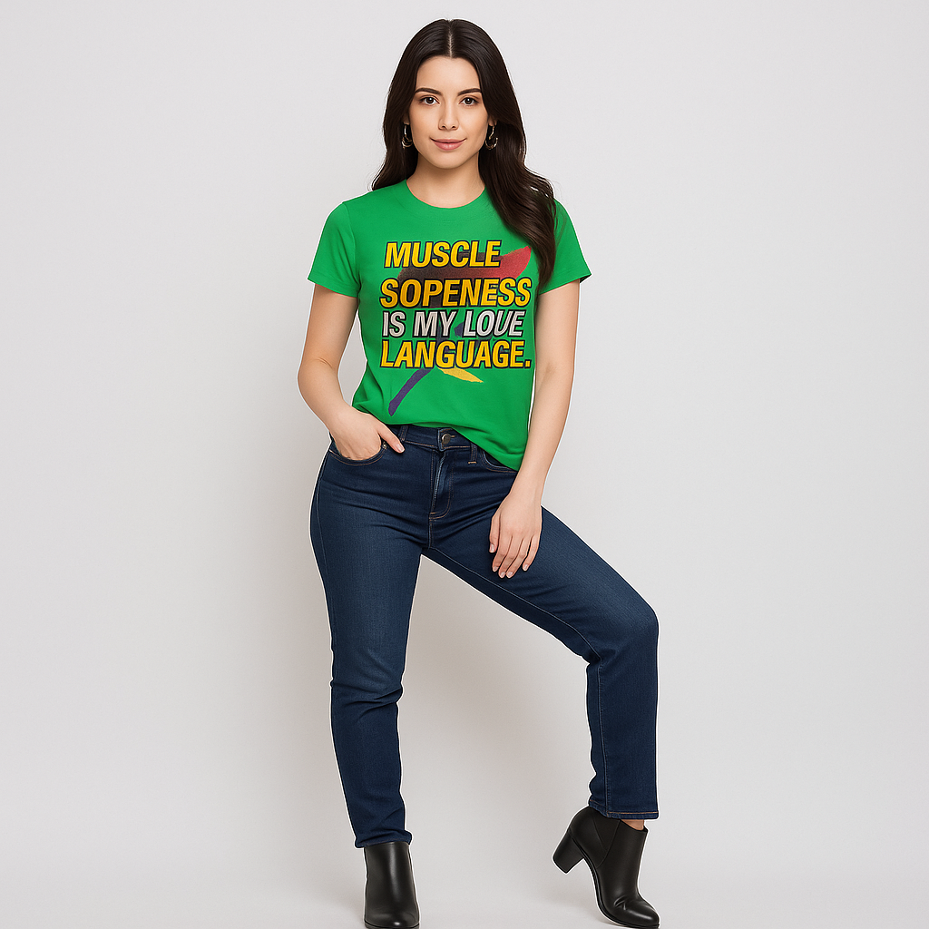 Muscle Soreness Is My Love Language T-shirt, Funny Dancer T-shirt, Mocktops T-shirt