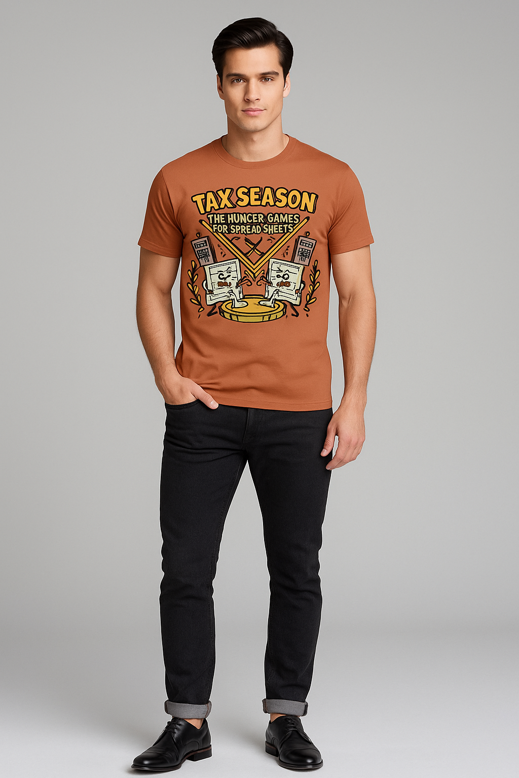 Tax Season The Hunger Games for Spreadsheets - Accountant T-shirt, Mocktops t-shirt