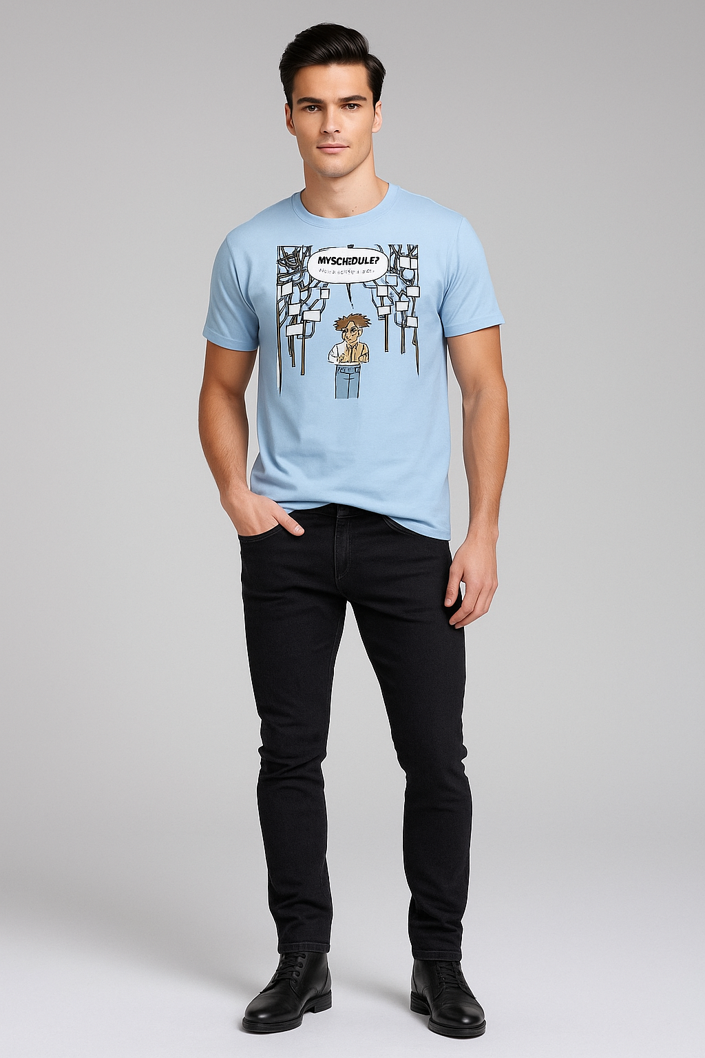 My Schedule? Built by Chaos and Zip Codes - Mail Carrier T-shirt, Mocktops t-shirt