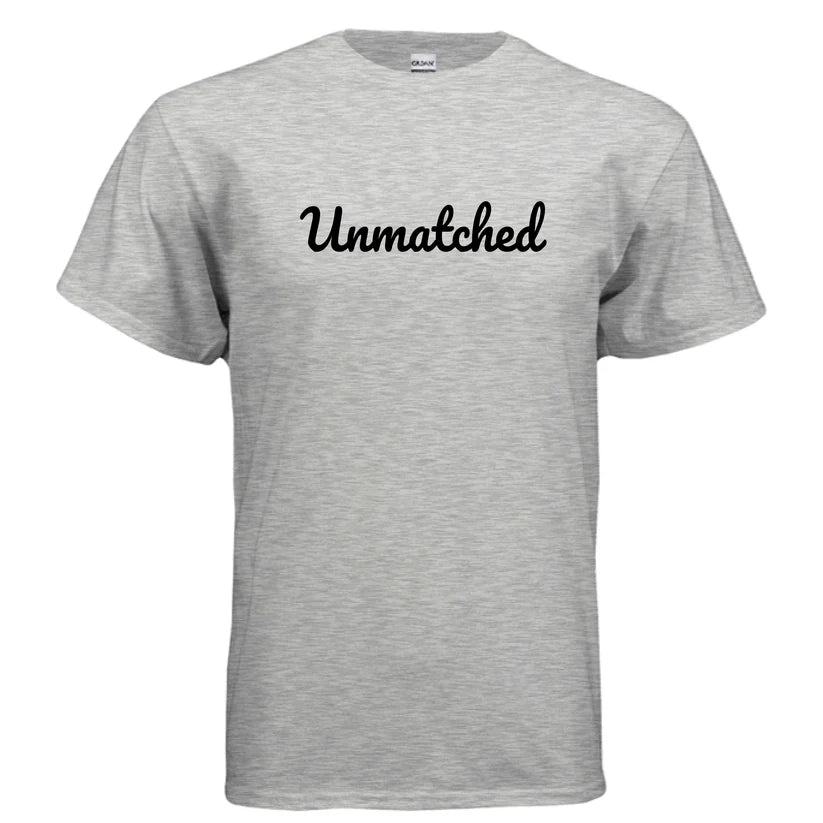 Unmatched T-Shirt – Bold Graphic Tee on Gildan G500 | Classic Fit & Premium Comfort