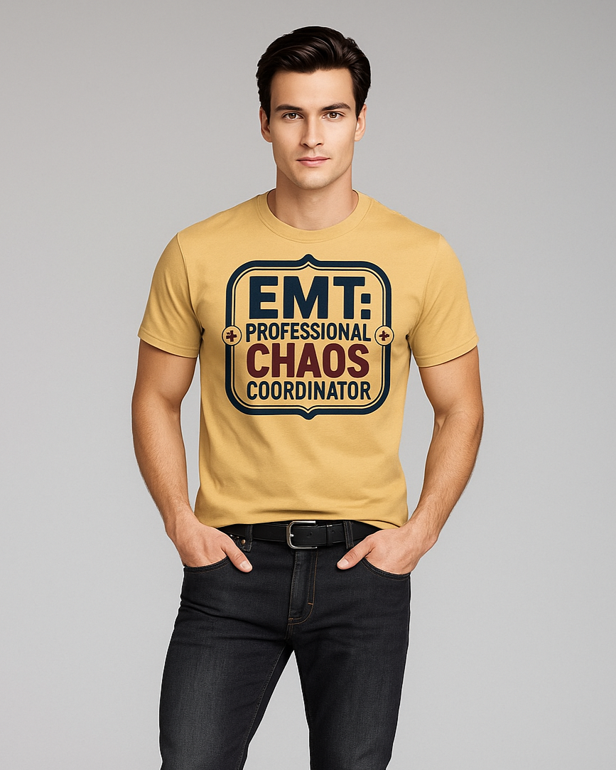 EMT: Professional Chaos Coordinator - EMT/Paramedic T-shirt, Mocktops t-shirt