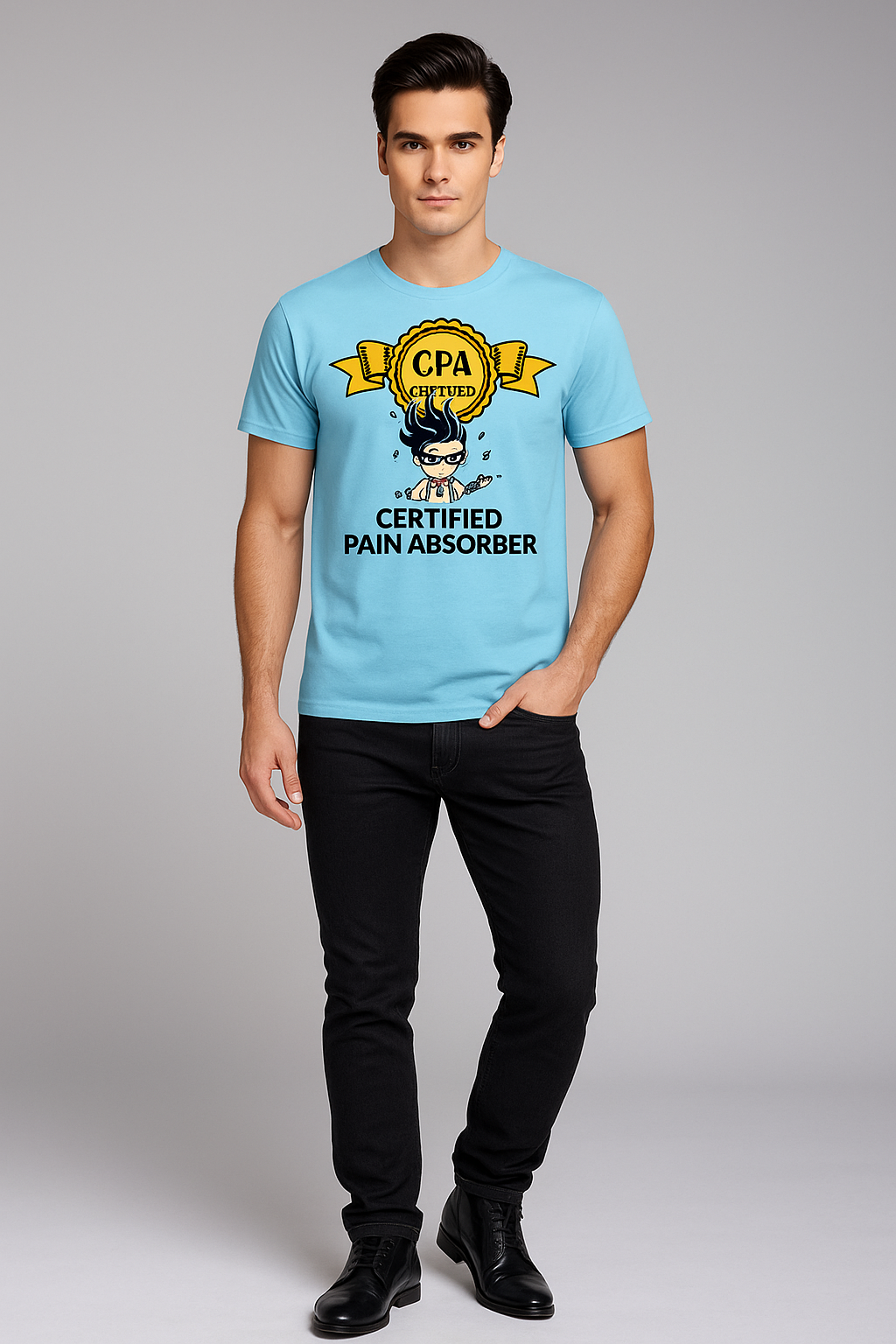CPA Certified Pain Absorber - Accountant T-shirt, Mocktops t-shirt