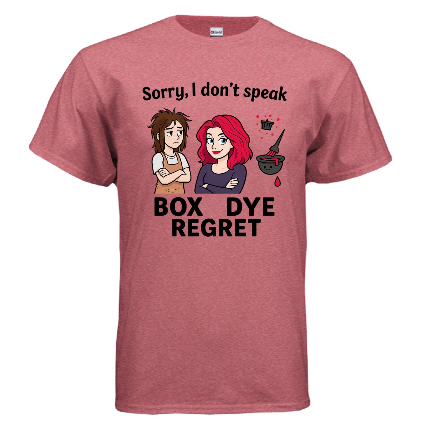 HEATHER RED - FRONT