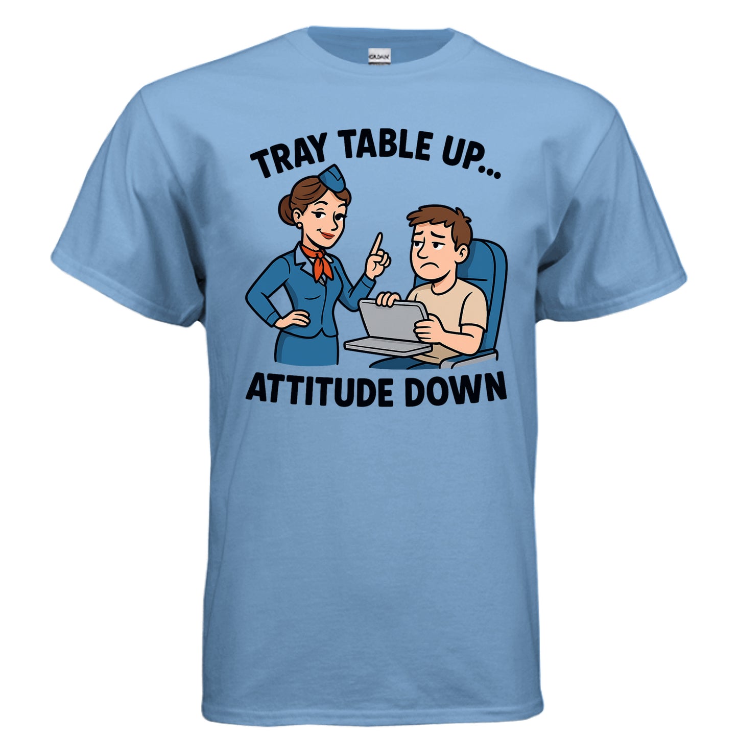 CAROLINA BLUE - FRONT