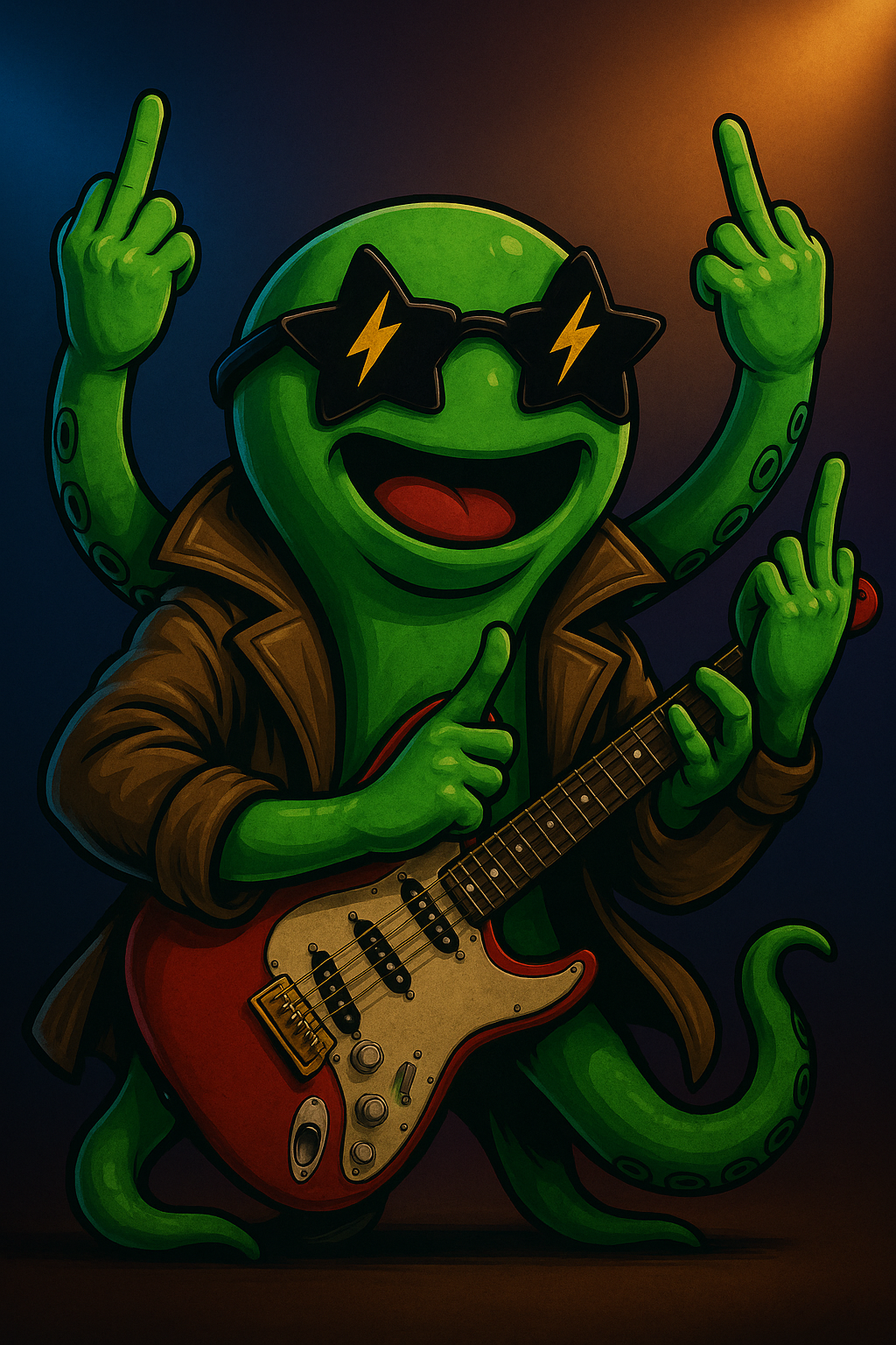 Meet Mocktopus: The Eight-Legged Agent of Mayhem