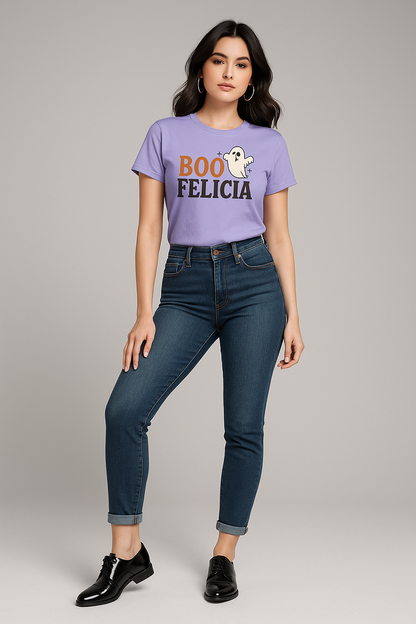 Boo, Felicia - Halloween T-shirt, Mocktops t-shirt