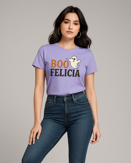 Boo, Felicia - Halloween T-shirt, Mocktops t-shirt