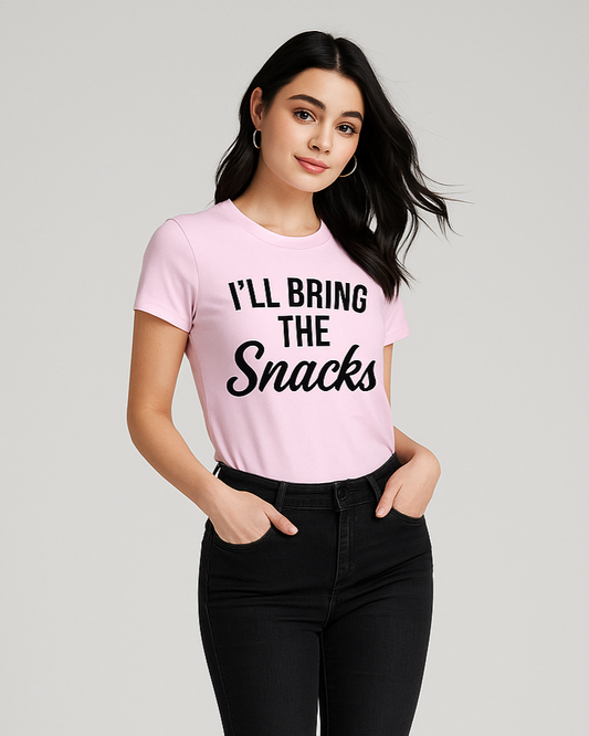 I'll Bring The Snacks - Funny T-shirt, Mocktops t-shirt