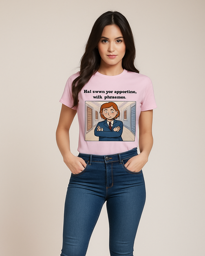 Hall Passes Are Suggestions. My Glare Is Law Tshirt, Vice Principal T-shirt, Mocktops t-shirt