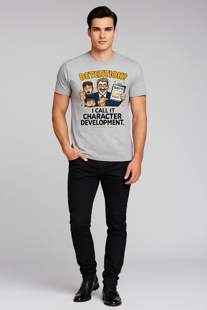Detention? I Call It "Character Development" Tshirt, Principal T-shirt, Mocktops t-shirt