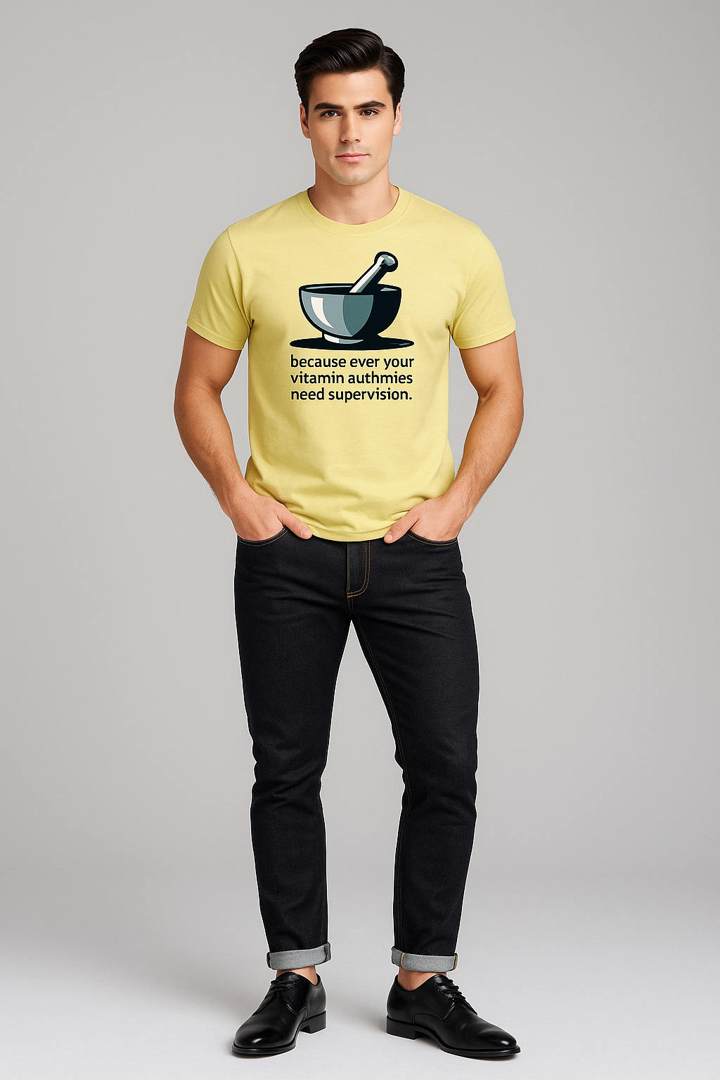 Because Even Your Vitamin Gummies Need Supervision - Pharmacist T-shirt, Mocktops t-shirt