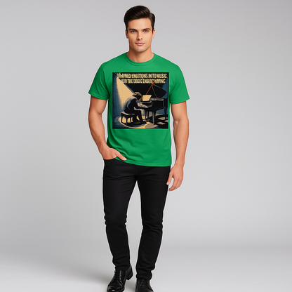 I Turned Emotions Into Music T-shirt, Funny Musician T-shirt, Mocktops T-shirt