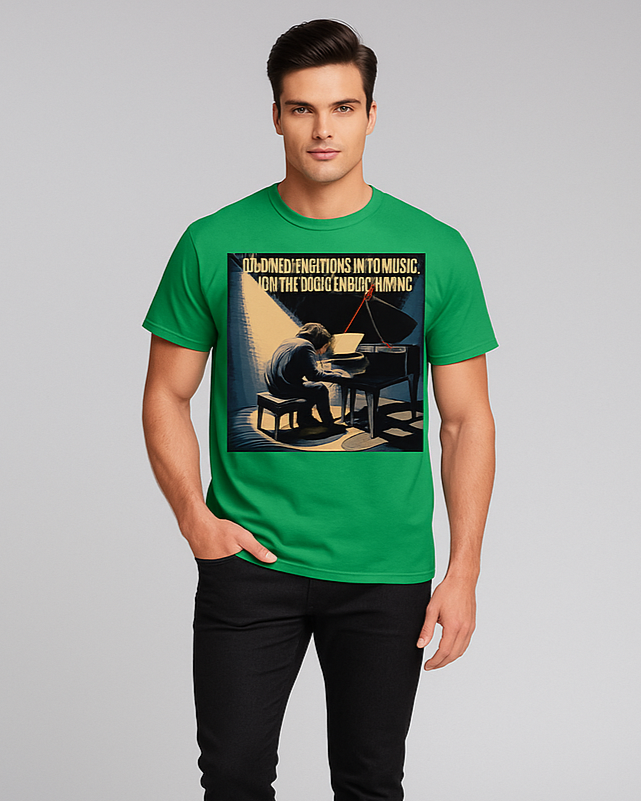I Turned Emotions Into Music T-shirt, Funny Musician T-shirt, Mocktops T-shirt