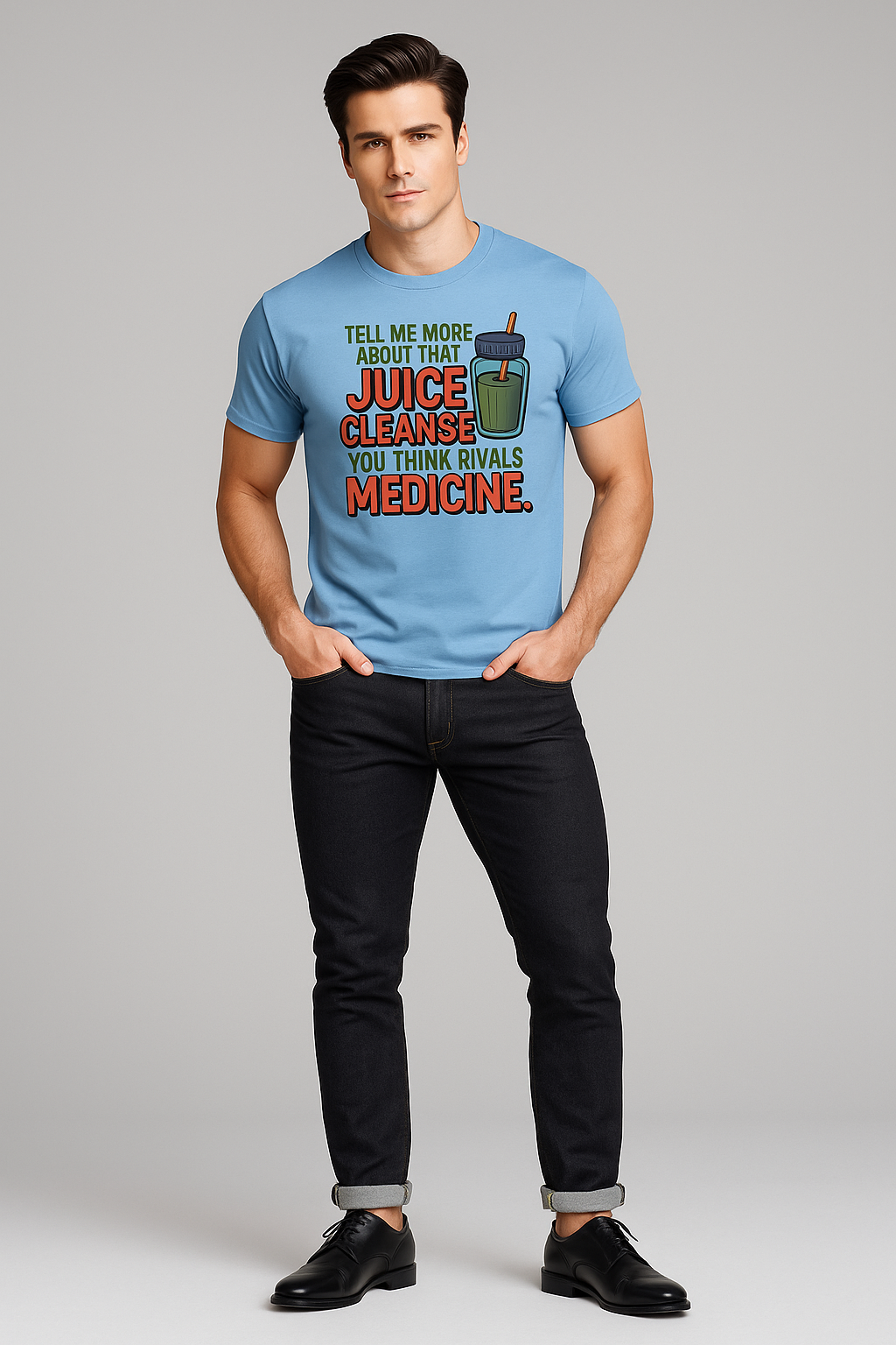 Tell Me More About That Juice Cleanse You Think Rivals Medicine - Doctor T-shirt, Mocktops t-shirt