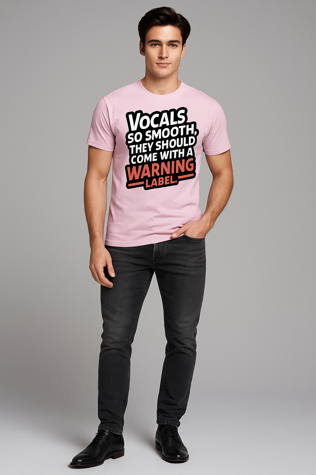 Vocals So Smooth, They Should Come With a Warning Label Tshirt, Singer T-shirt, Mocktops t-shirt