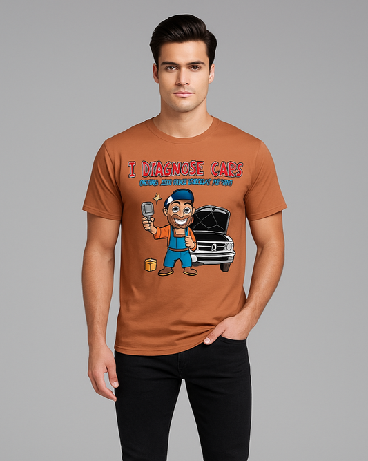 I Diagnose Cars Faster Than You Google Symptoms - Mechanic T-shirt, Mocktops t-shirt