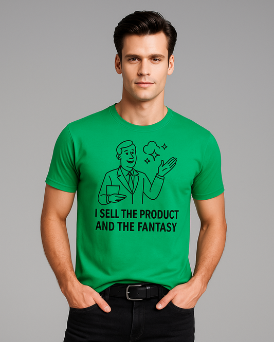 I Sell the Product and the Fantasy - Sales/Marketing T-shirt, Mocktops t-shirt