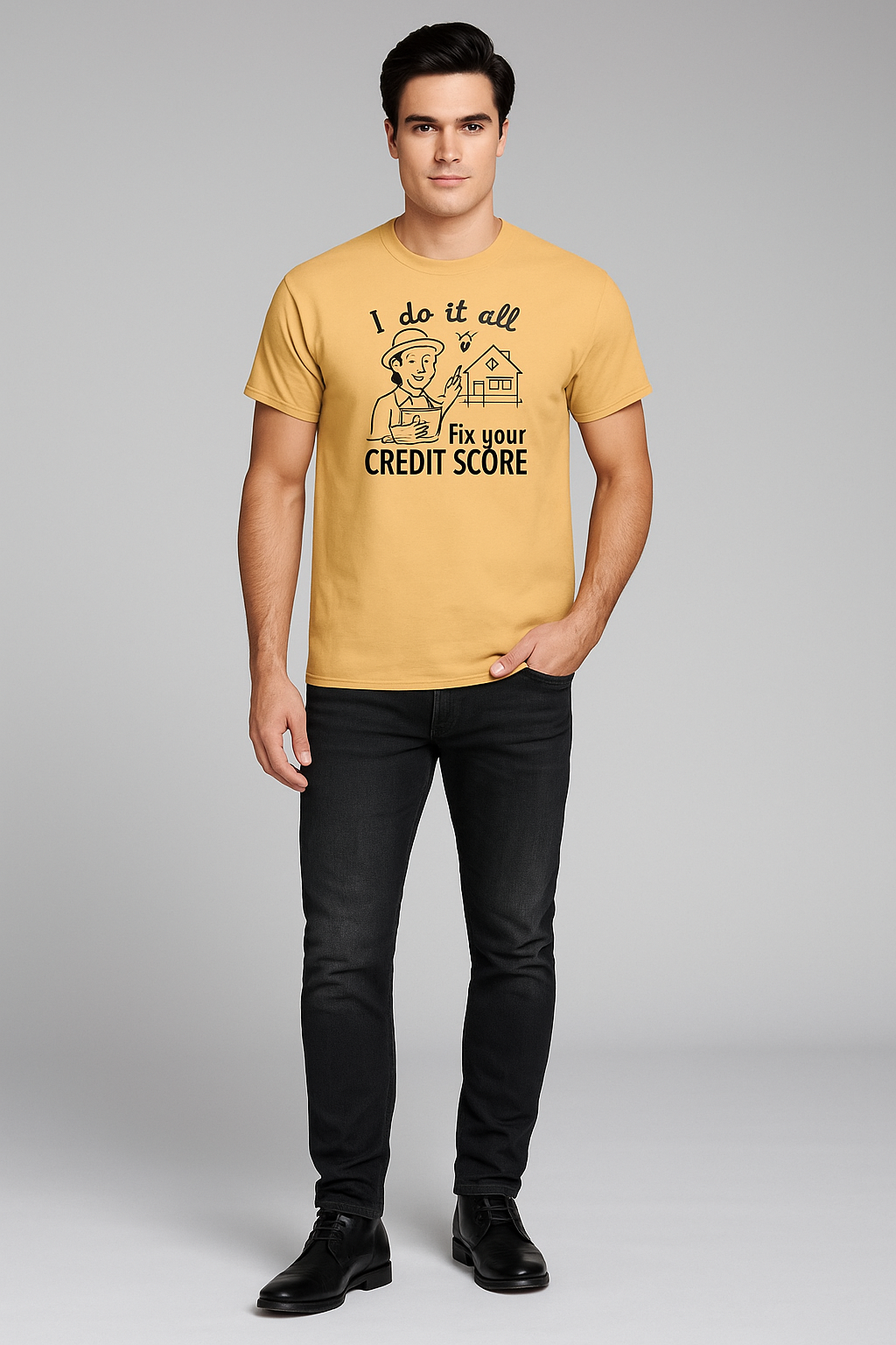 I Do It All Except Fix Your Credit Score - Real Estate Agent T-shirt, Mocktops t-shirt