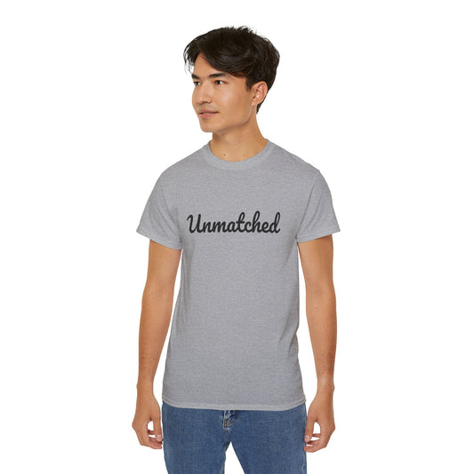 Unmatched T-Shirt – Bold Graphic Tee on Gildan G500 | Classic Fit & Premium Comfort