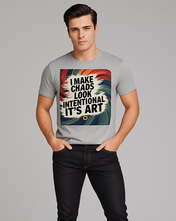 I Make Chaos Look Intentional. It's Art. T-shirt, Art T-shirt, Mocktops T-shirt