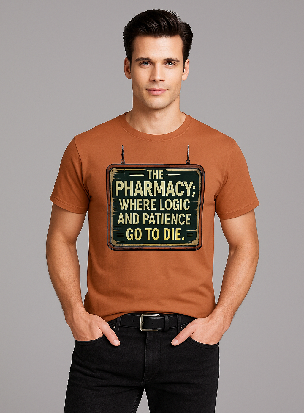 The Pharmacy: Where Logic and Patience Go To Die - Pharmacist T-shirt, Mocktops t-shirt