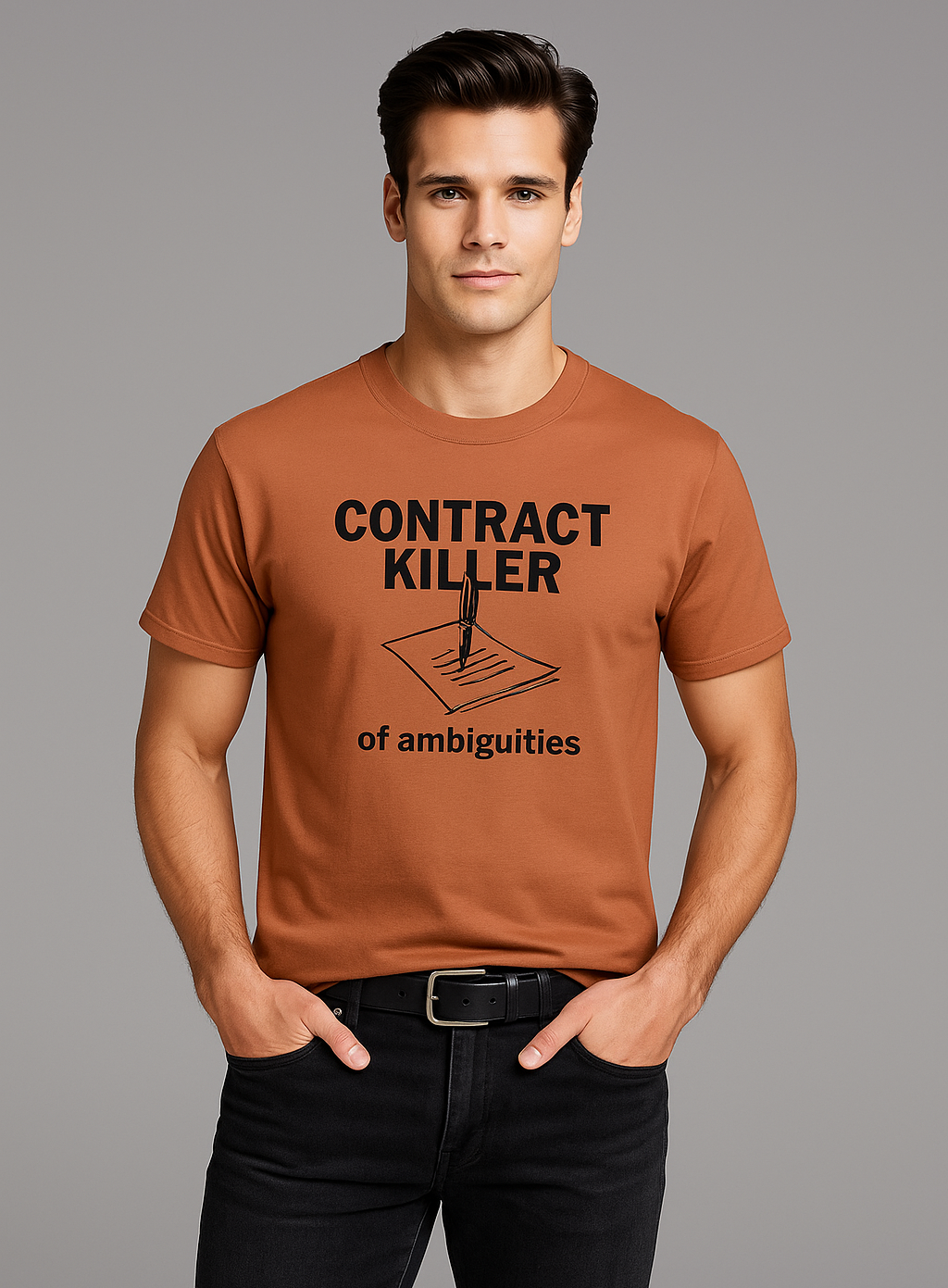 Contract Killer of Ambiguities - Lawyer T-shirt, Mocktops t-shirt