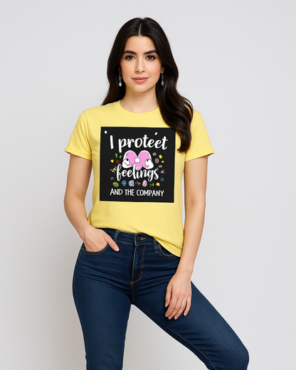 I Protect Feelings and the Company - HR/Corporate T-shirt, Mocktops t-shirt