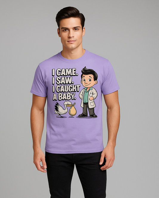 I Came. I Saw. I Caught a Baby - OB/GYN T-shirt, Mocktops t-shirt