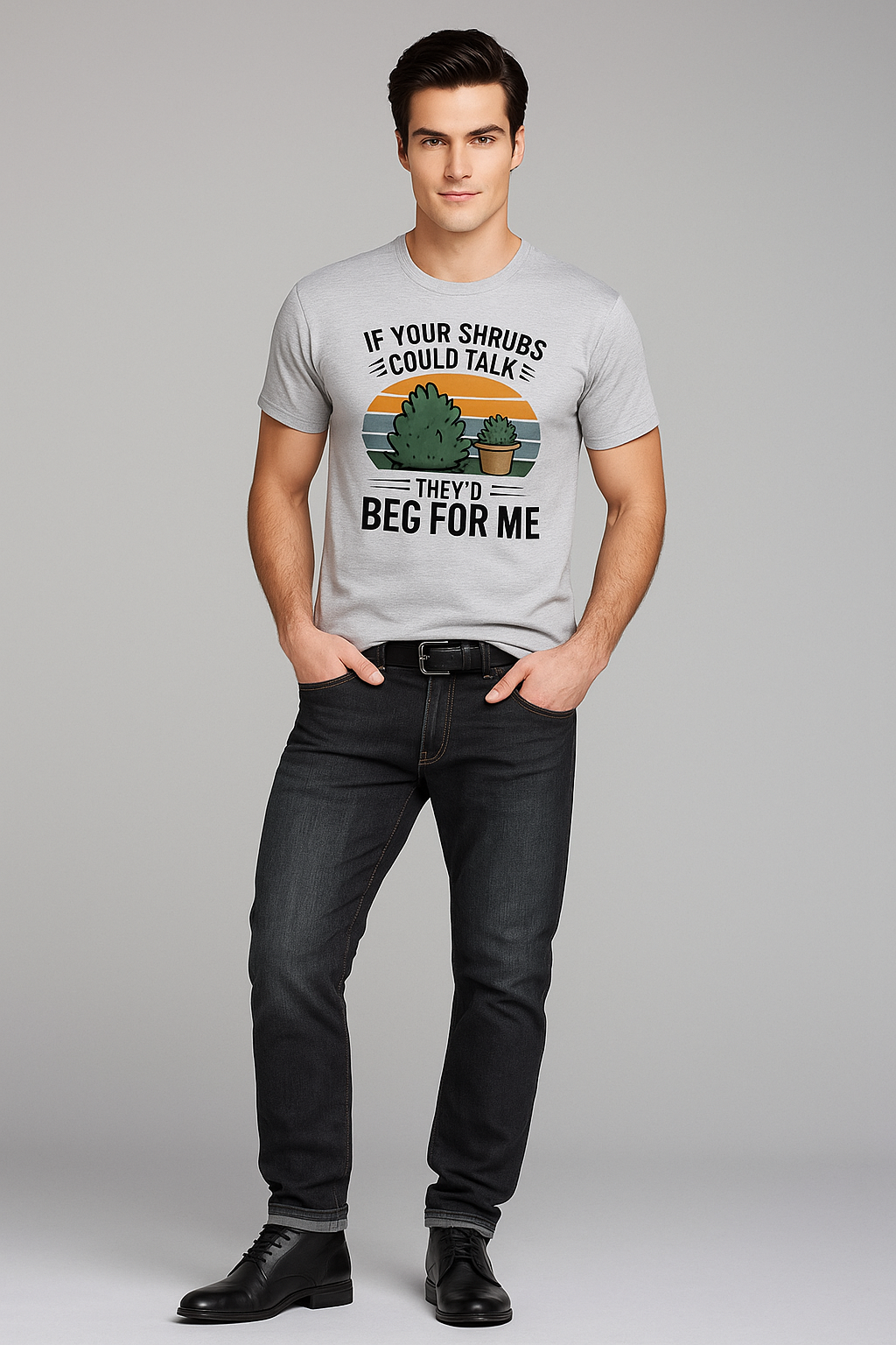 If Your Shrubs Could Talk, They'd Beg For Me - Gardener T-shirt, Mocktops t-shirt