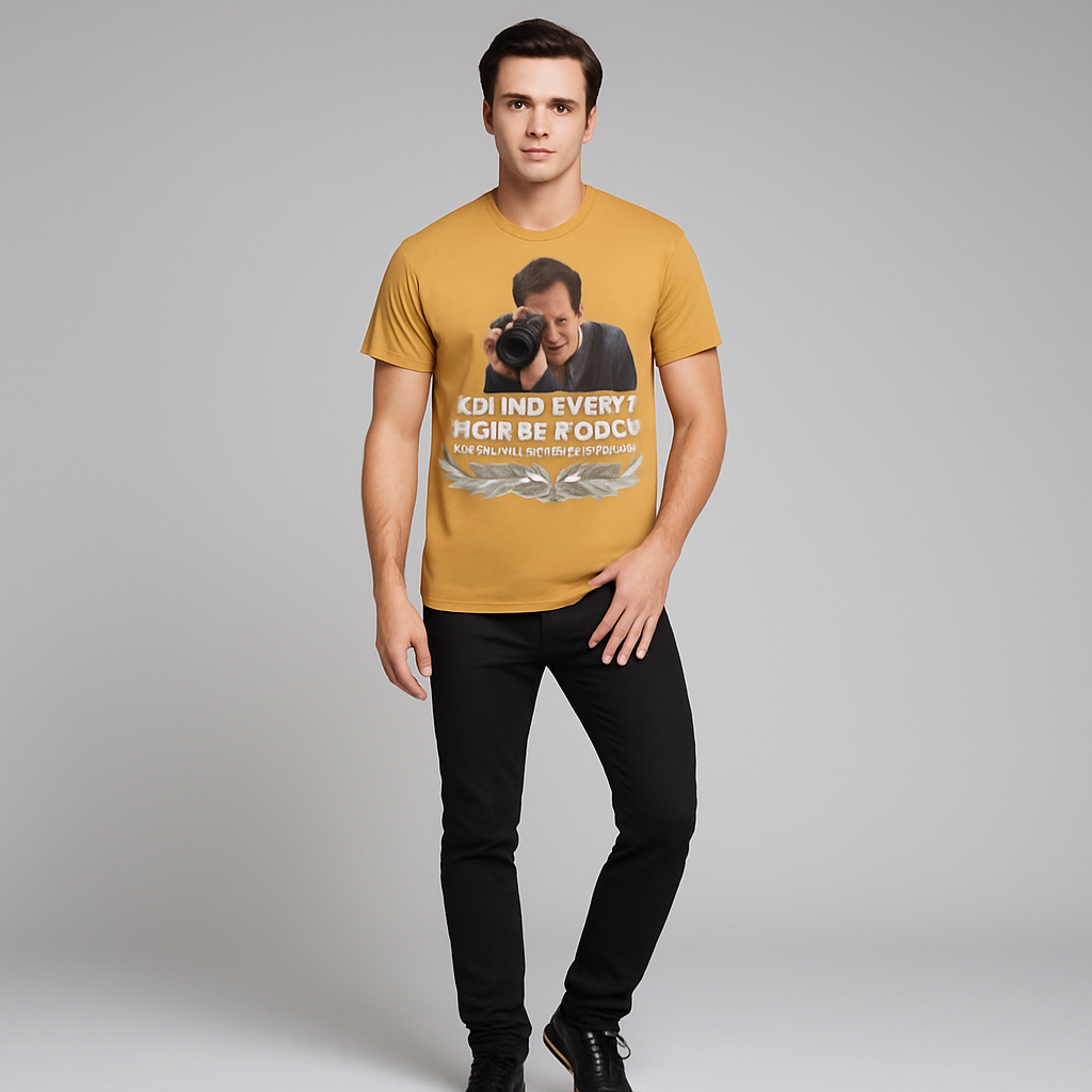 Behind Every Perfect Photo: 46 Test Shots and One Breakdown. T-shirt, Funny Photographer T-shirt, Mocktops T-shirt