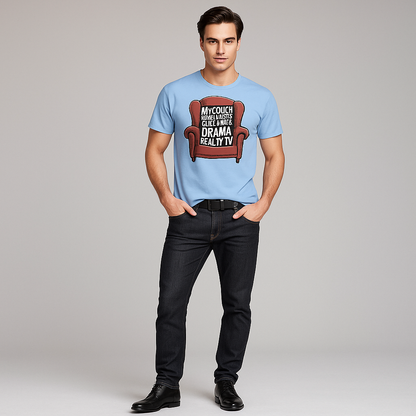 My Couch Has Heard More More Drama Than Reality TV - Therapist/Psychologist T-shirt, Mocktops t-shirt