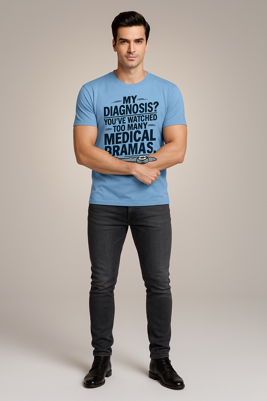 My Diagnosis? You've Watched Too Many Medical Dramas - Doctor T-shirt, Mocktops t-shirt