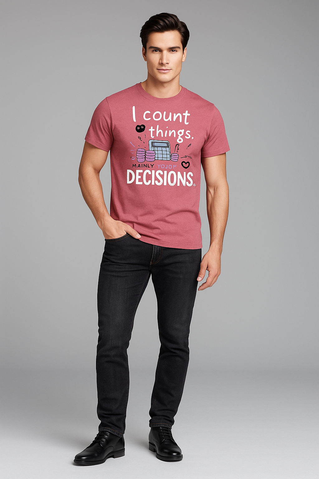 I Count Things. Mainly Your Poor Decisions - Accountant T-shirt, Mocktops t-shirt