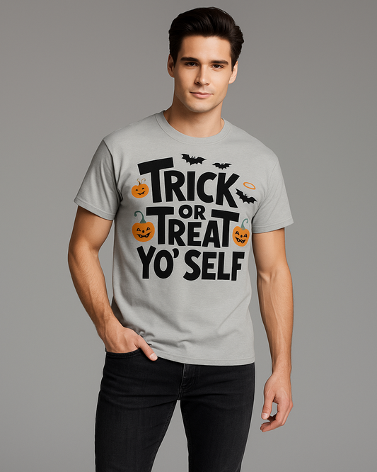 Trick or Treat Yo' Self - Halloween T-shirt, Mocktops t-shirt