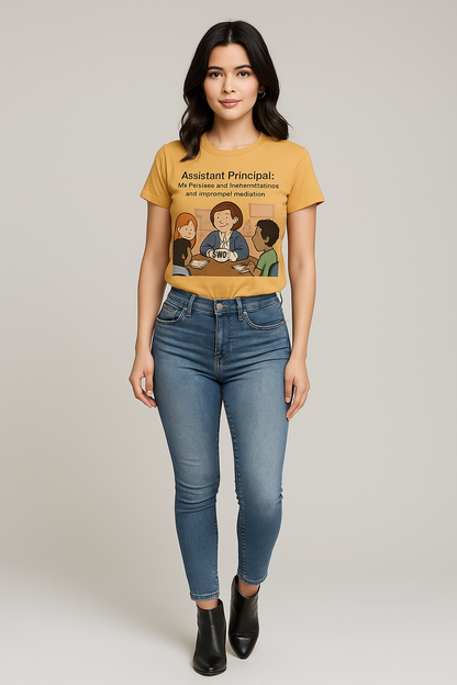 Assistant Principal: MVP of awkward parent meetings and impromptu mediation - Vice Principal T-shirt, Mocktops t-shirt