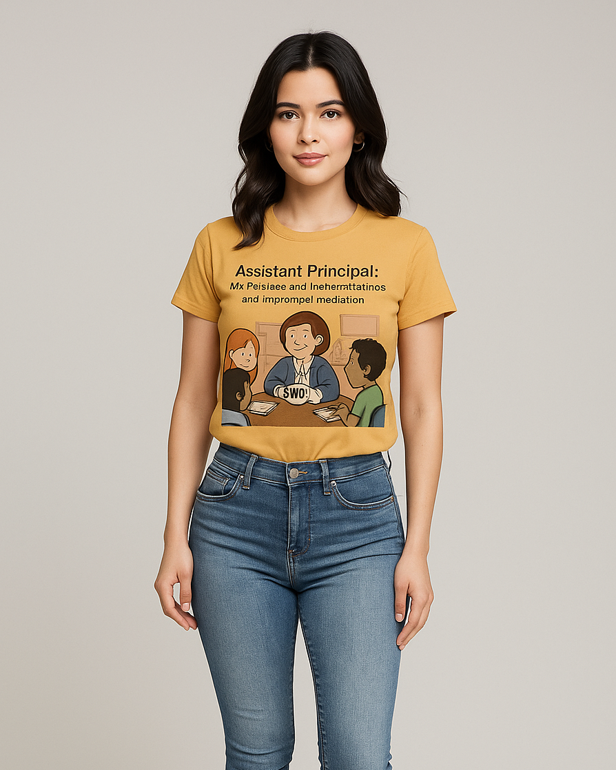 Assistant Principal: MVP of awkward parent meetings and impromptu mediation - Vice Principal T-shirt, Mocktops t-shirt