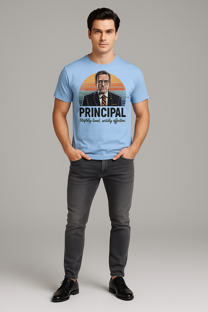 Principal: Slightly Tired, Wildly Effective Tshirt, Principal T-shirt, Mocktops t-shirt