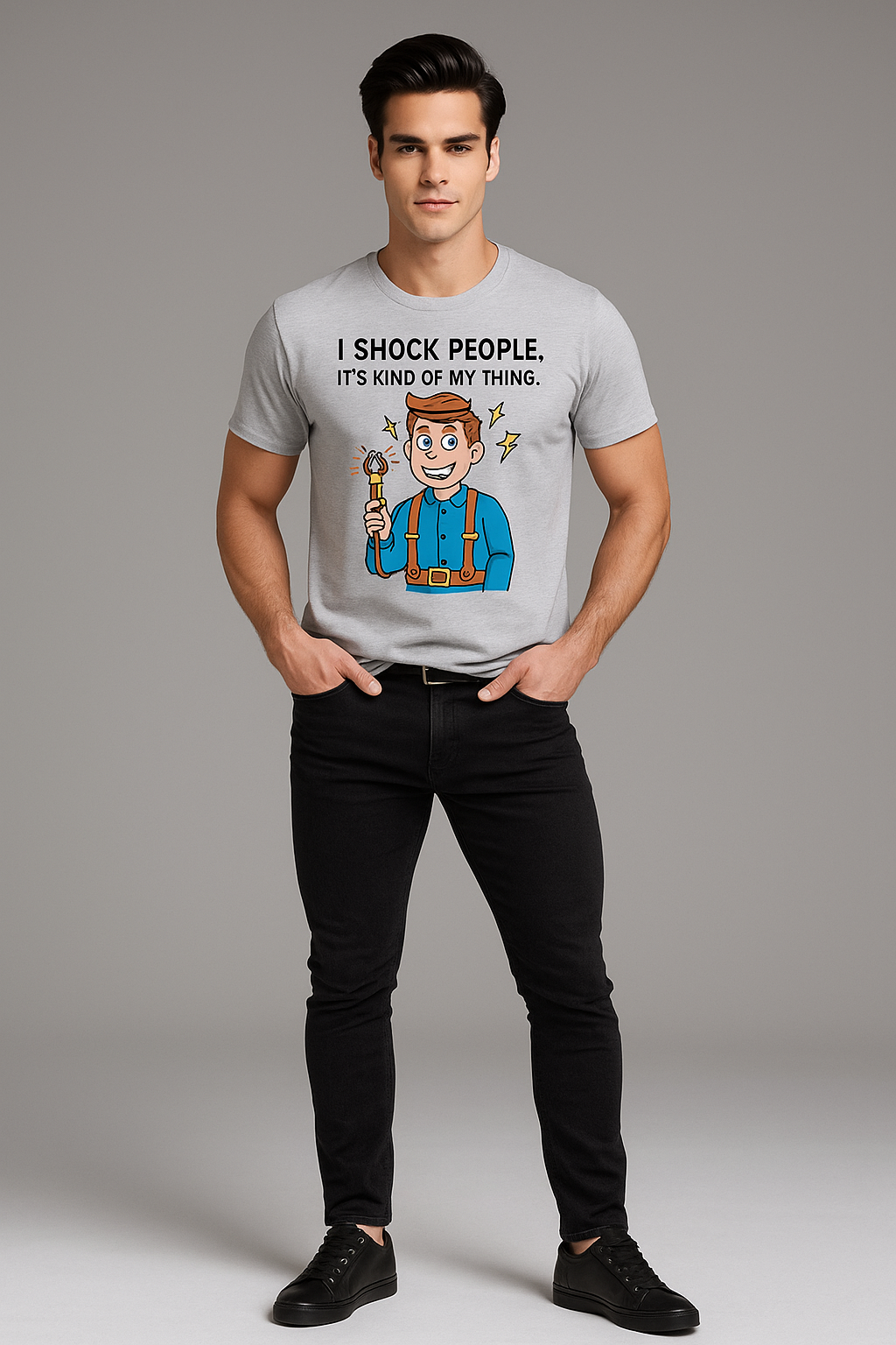 I Shock People. It's Kind of My Thing - Electrician T-shirt, Mocktops t-shirt