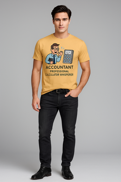 Accountant Professional Calculator Whisperer - Accountant T-shirt, Mocktops t-shirt