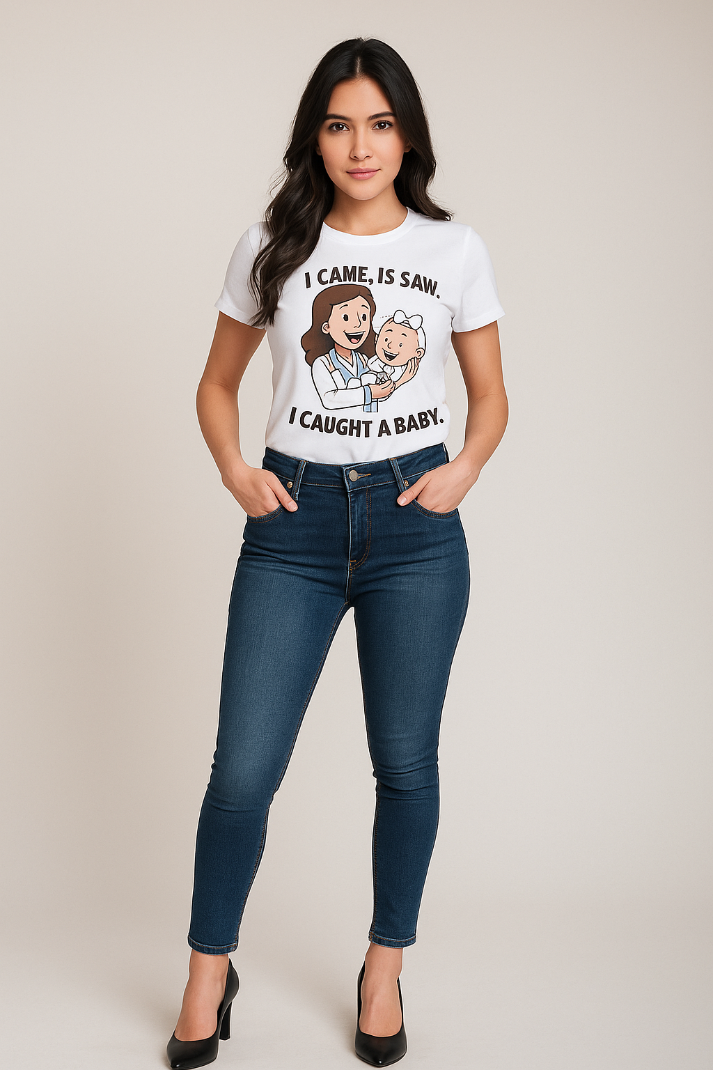 I Came. I Saw. I Caught a Baby - OB/GYN T-shirt, Mocktops t-shirt