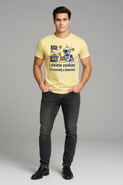 I Delete Cookies. I'm Basically A Dietician - Programmer/IT T-shirt, Mocktops t-shirt