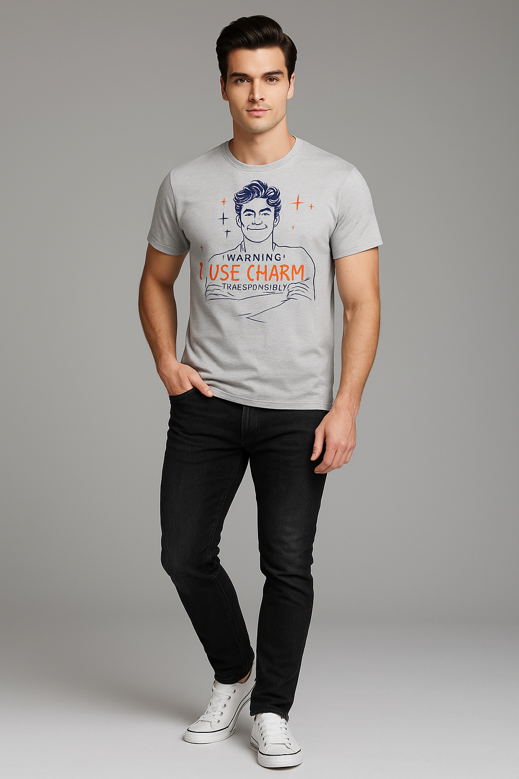 Warning: I Use Charm Irresponsibly - Sales/Marketing T-shirt, Mocktops t-shirt