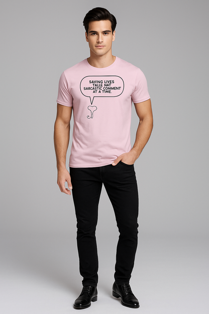 Saving Lives Daily, One Sarcastic Comment at a Time - Doctor T-shirt, Mocktops t-shirt