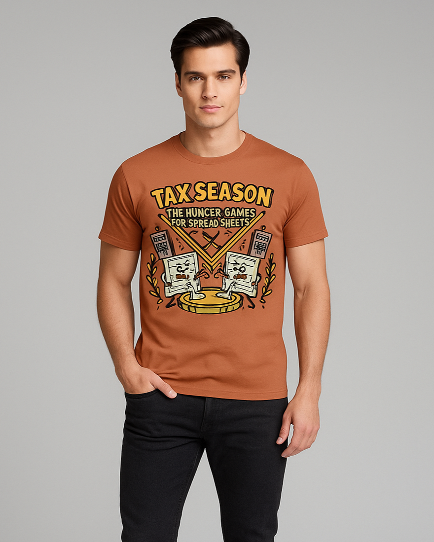 Tax Season The Hunger Games for Spreadsheets - Accountant T-shirt, Mocktops t-shirt