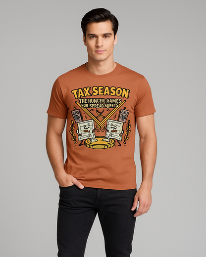 Tax Season The Hunger Games for Spreadsheets - Accountant T-shirt, Mocktops t-shirt
