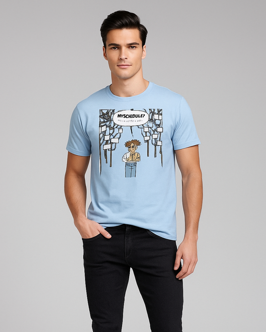My Schedule? Built by Chaos and Zip Codes - Mail Carrier T-shirt, Mocktops t-shirt